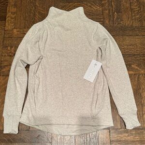 Athleta Cozy Karma Twist Neck Sweatshirt Size XXS New with Tags